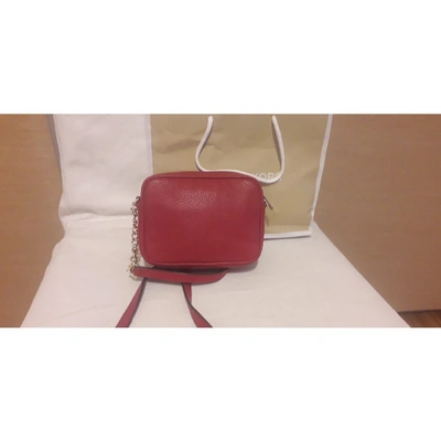 Pre-owned Michael Kors Red Leather Clutch Bag