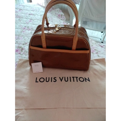 Pre-owned Louis Vuitton Tompkins Square  Patent Leather Handbag