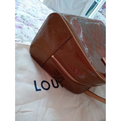Pre-owned Louis Vuitton Tompkins Square  Patent Leather Handbag