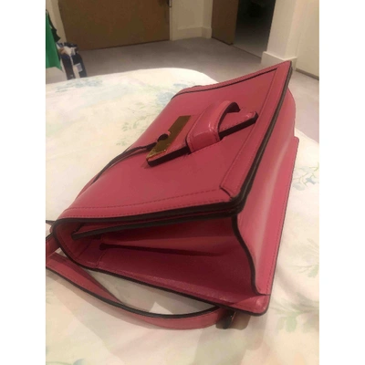 Pre-owned Loewe Pink Leather Handbags