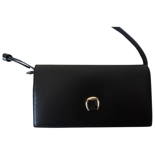 ralph lauren black clutch bag