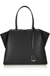 FENDI 3JOURS TEXTURED-LEATHER TOTE
