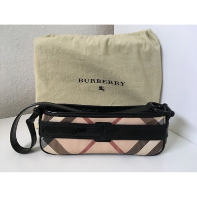 Pre-owned Burberry Clutch Bag In Multicolour