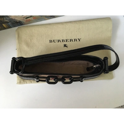Pre-owned Burberry Clutch Bag In Multicolour