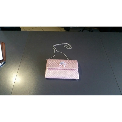 Pre-owned Romeo Gigli Clutch Bag In Pink