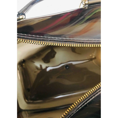 Pre-owned Furla Candy Bag Brown Handbag