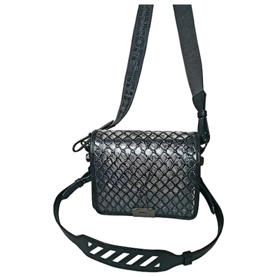 Pre-owned Off-white Binder Black Handbag