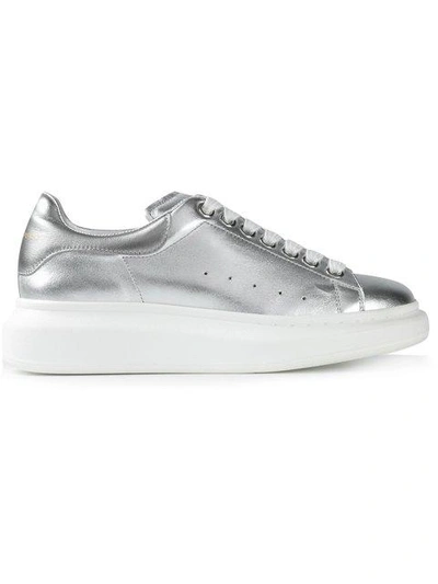 Shop Alexander Mcqueen Extended Sole Sneakers