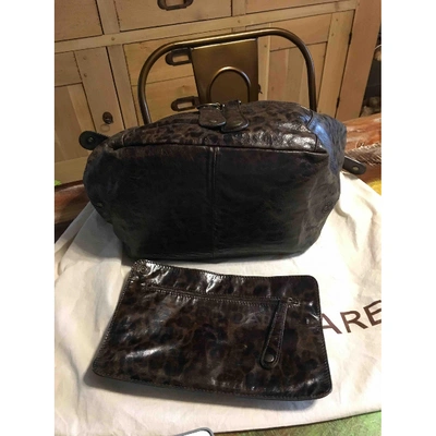 Pre-owned Gerard Darel Tote Flower Leather Handbag