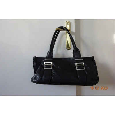Pre-owned Yohji Yamamoto Black Leather Handbag