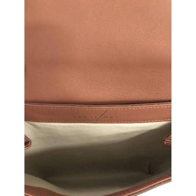 Pre-owned Onesixone Leather Clutch Bag In Pink