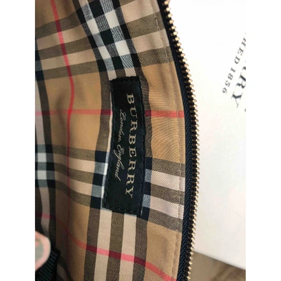 Pre-owned Burberry Clutch Bag In Beige