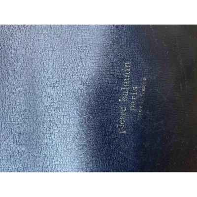 Pre-owned Pierre Balmain Leather Handbag In Blue