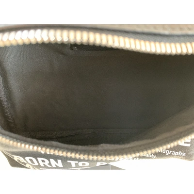 Pre-owned Dsquared2 Black Leather Clutch Bag