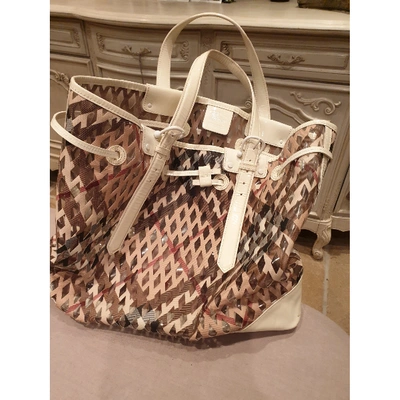 Pre-owned Burberry The Giant  Tote In Other
