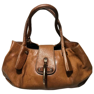 Pre-owned Fay Brown Leather Handbag