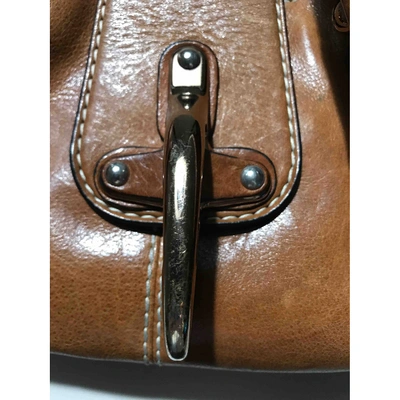 Pre-owned Fay Brown Leather Handbag