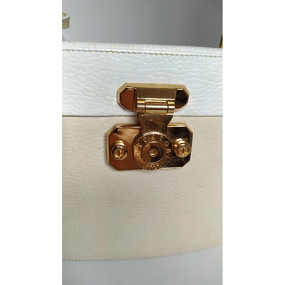 Pre-owned A. Testoni' Beige Leather Handbag