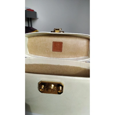 Pre-owned A. Testoni' Beige Leather Handbag