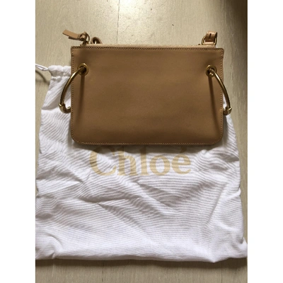 Pre-owned Chloé Roy Pink Leather Handbag
