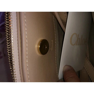 Pre-owned Chloé Roy Pink Leather Handbag