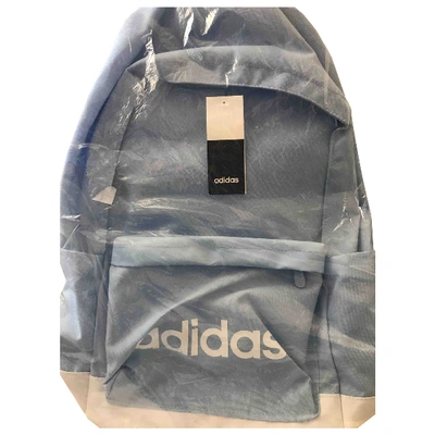 Pre-owned Adidas Originals Blue Backpack