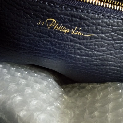 Pre-owned 3.1 Phillip Lim / フィリップ リム Pashli Blue Leather Handbag