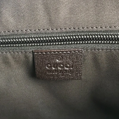 Pre-owned Gucci Beige Cloth Travel Bag