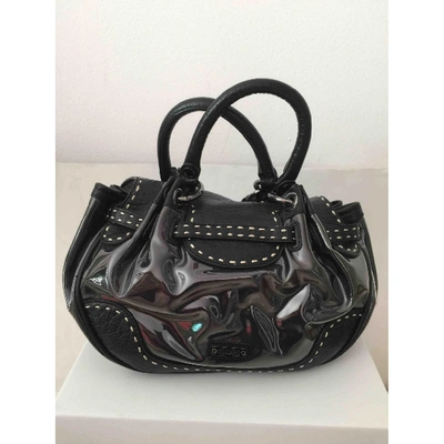 Pre-owned Moschino Handbag In Black