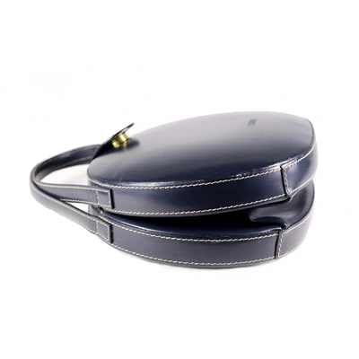 Pre-owned Loewe Leather Handbag In Blue