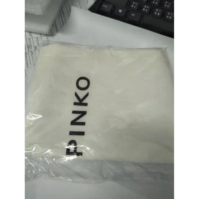 Pre-owned Pinko Love Bag Gold Leather Handbag