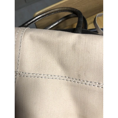 Pre-owned Chloé Cloth Travel Bag In Pink