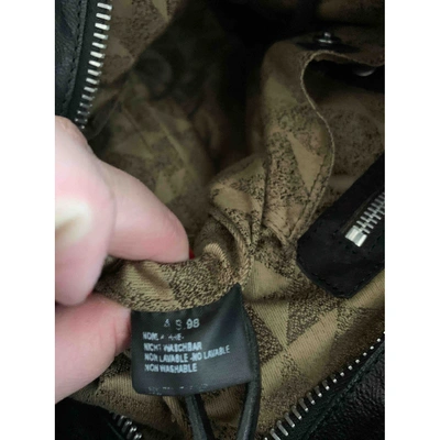 Pre-owned As98 Black Leather Handbag