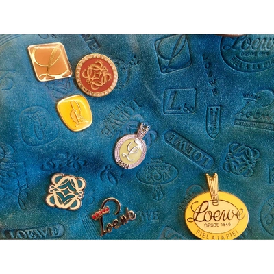 Pre-owned Loewe Handbag In Blue
