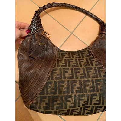 Pre-owned Fendi Spy Cloth Handbag