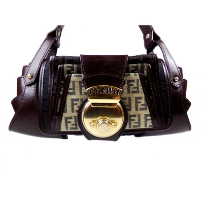 Pre-owned Fendi Brown Leather Handbag