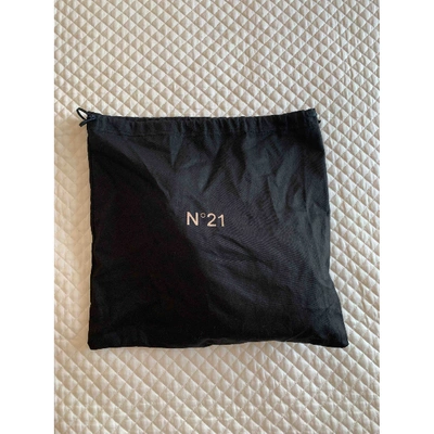Pre-owned N°21 Leather Crossbody Bag In Black
