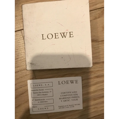 Pre-owned Loewe Handbag In Grey