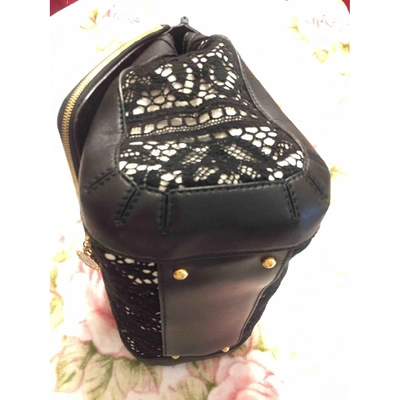 Pre-owned Dolce & Gabbana Sicily Black Cotton Handbag