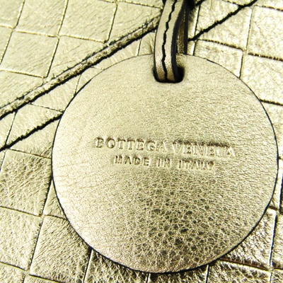 Pre-owned Bottega Veneta Gold Leather Handbag