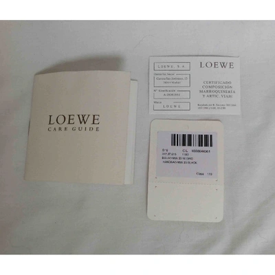 Pre-owned Loewe Blue Glitter Handbag
