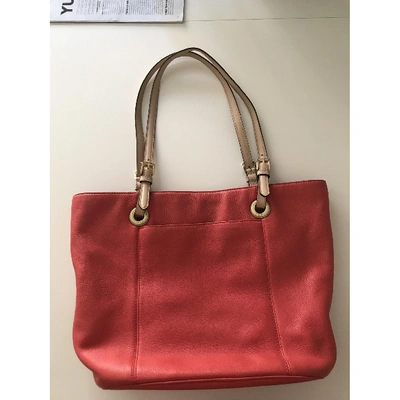 Pre-owned Michael Kors Leather Tote In Other
