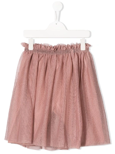 Shop Andorine Tulle Skirt In Pink