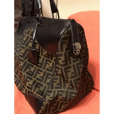 Pre-owned Fendi Cloth Travel Bag