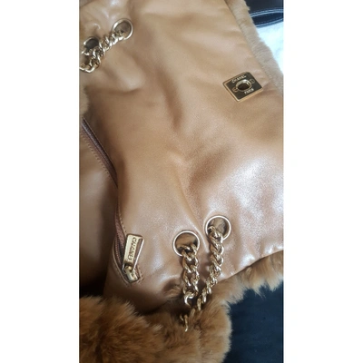 Pre-owned Chanel Brown Chinchilla Handbag