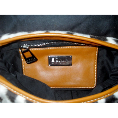 Pre-owned Sonia By Sonia Rykiel Faux Fur Handbag In Brown
