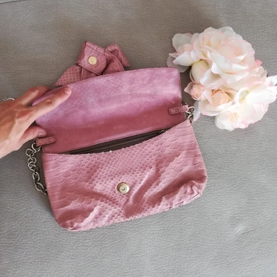 Pre-owned Furla Leather Handbag In Pink