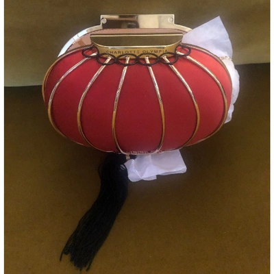 Pre-owned Charlotte Olympia Crossbody Bag In Red
