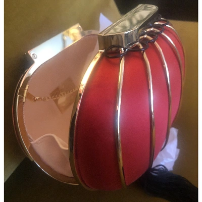 Pre-owned Charlotte Olympia Crossbody Bag In Red