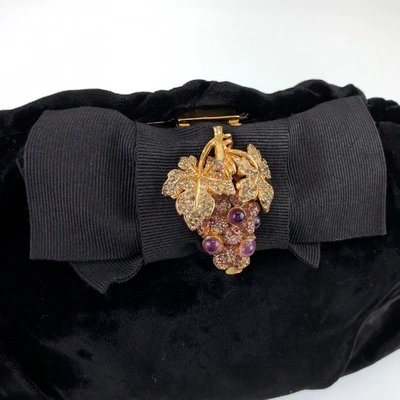 Pre-owned Dolce & Gabbana Purple Clutch Bag